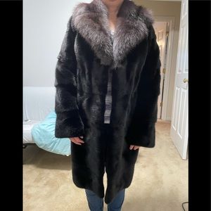 Authentic Mink Fur Coat (brand new)